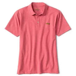 Orvis Shirts|Angler'S Performance Polo Faded Red