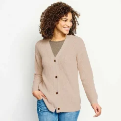 Orvis Sweaters|Anywear Oversized Ribbed Cardigan Black