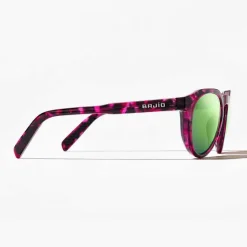 Orvis Sunglasses|Bajio Paraiso Sunglasses Vivo Tortoise Frame Green Lens