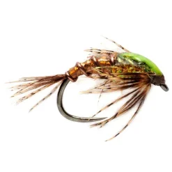 Orvis Nymphs|Barbless Crack Back Aero Pmd Pale Yellow