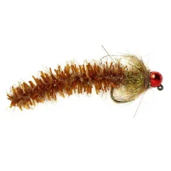 Orvis Nymphs|Barbless Roly Poly Crane Brown