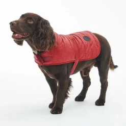 Orvis Dog Jackets|Barbour® Baffle Dog Jacket Red