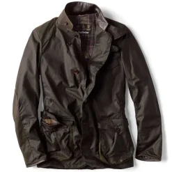 Orvis Jackets|Barbour® Beacon Sports Jacket Olive