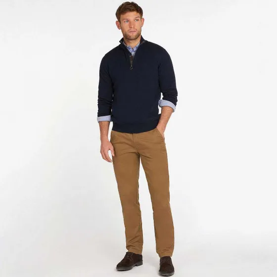 Orvis Sweaters|Barbour® Cotton Half-Zip Navy