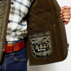 Orvis Vests|Barbour® Polarquilt Zip-In Liner Olive