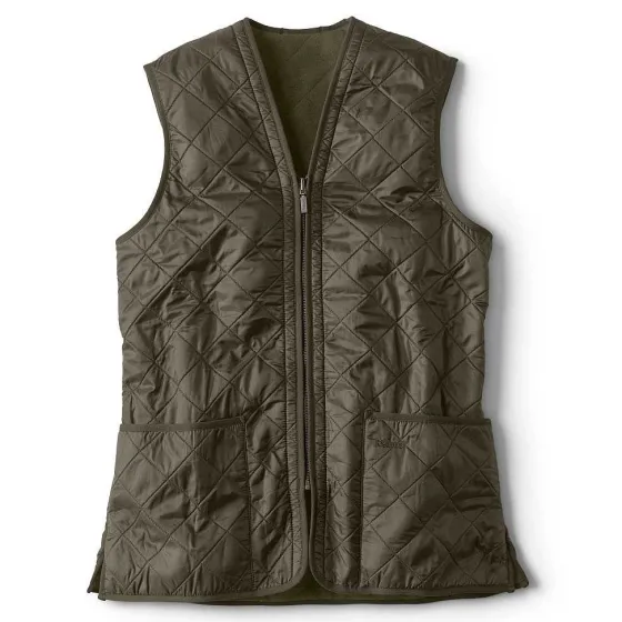 Orvis Vests|Barbour® Polarquilt Zip-In Liner Olive