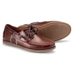 Orvis Shoes|Barbour® Wake Boat Shoes Mahogany