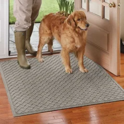 Orvis Water Trapper Mats|Basketweave Recycled Water Trapper® Mat Gray