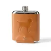 Orvis Glassware & Bar|Best Friend Flask Tan