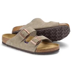 Orvis Sandals|Birkenstock® Arizona Soft Footbed Suede Sandals Taupe