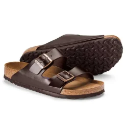 Orvis Sandals|Birkenstock® Arizona Soft Footbed Leather Sandals Brown