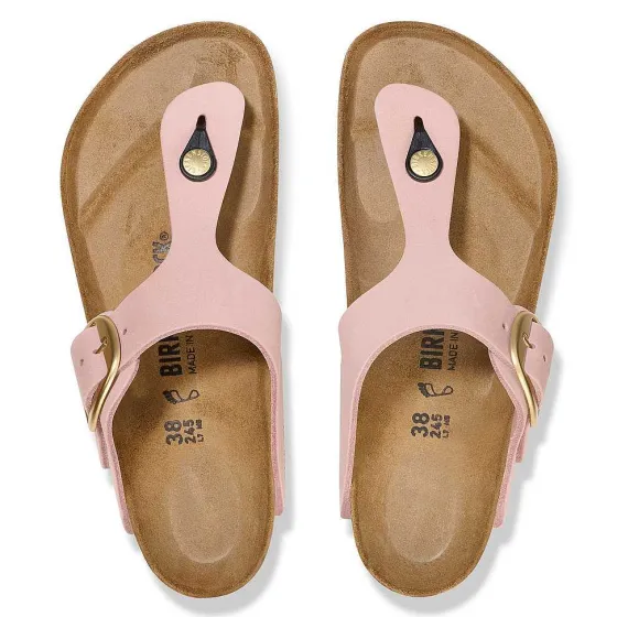 Orvis Sandals|Birkenstock® Gizeh Big Buckle Sandals Soft Pink C-D