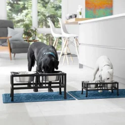 Orvis Bowls, Feeders & Food Storage|Black Steel Raised Feeder