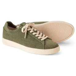 Orvis Shoes|Clae Bradley Textile Sneakers Olive