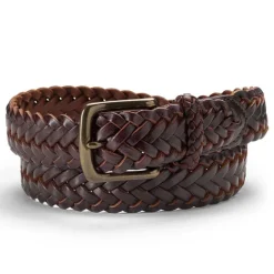 Orvis Belts|Classic Latigo Braid Belt Brown