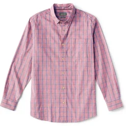 Orvis Shirts|Comfort Zone Long-Sleeved Shirt R/W/B