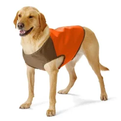 Orvis Dog Jackets|Cuga® Dog Vest Tan/Blaze