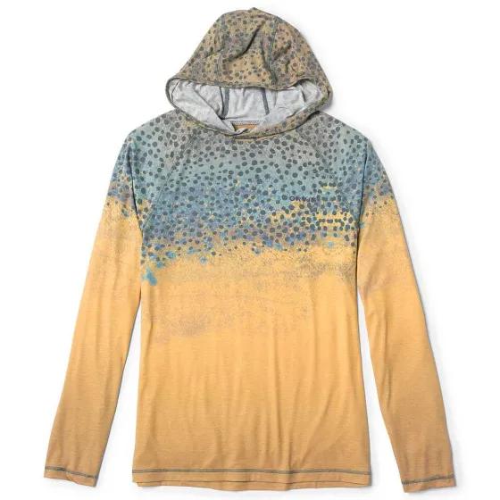 Orvis Shirts|Dricast Hoodie Brown Trout