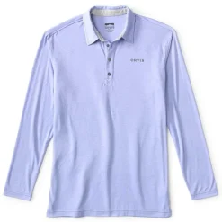 Orvis Shirts|Dricast Polo Shirt Bleached Blue