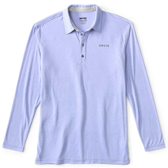 Orvis Shirts|Dricast Polo Shirt Bleached Blue