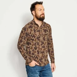 Orvis Shirts|Dricast Quarter-Zip Pullover Shirt Rainbow Trout