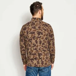 Orvis Shirts|Dricast Quarter-Zip Pullover Shirt Rainbow Trout