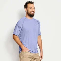 Orvis Shirts|Dricast Short-Sleeved Crew Bleached Blue