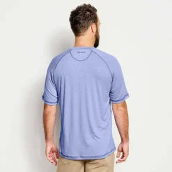 Orvis Shirts|Dricast Short-Sleeved Crew Bleached Blue
