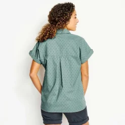 Orvis Shirts|Easy Solid Short-Sleeved Camp Shirt Forest