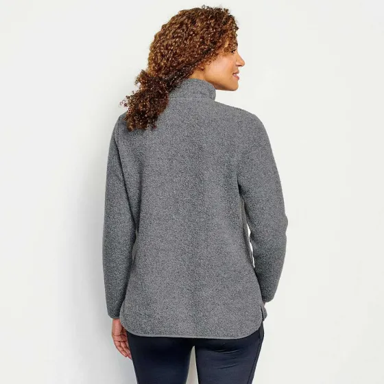 Orvis Fleece|Equinox Sherpa Wool Pullover Gray