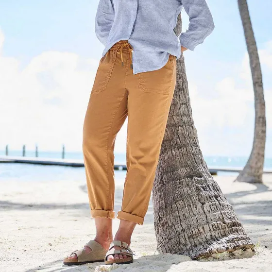 Orvis Pants|Explorer Ankle Pants Dark Vicuna