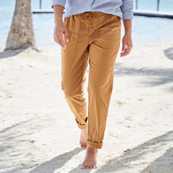 Orvis Pants|Explorer Ankle Pants Dark Vicuna