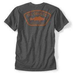 Orvis Shirts|Fish Badge T-Shirt Titanium