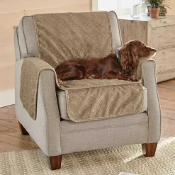 Orvis Furniture Protectors|Grip-Tight® Chair Protector Brown Tweed