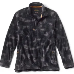 Orvis Sweatshirts|Hill Country Microfleece Quarter-Zip Blackout Camo