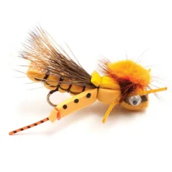 Orvis Dry Flies|Hog Caller Hopper Yellow