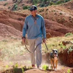 Orvis Sweatshirts|Horseshoe Hills Quarter-Zip Hoodie Bluestone