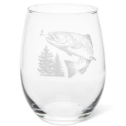 Orvis Glassware & Bar|Jumping Trout Glasses