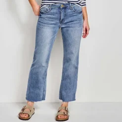 Orvis Pants|Kut From The Kloth® Kelsey Cropped Flare Jeans Light Indigo Hirise