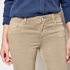Orvis Pants|Kut From The Kloth® Stretch Twill Amy Crop Desert Khaki Exclusive