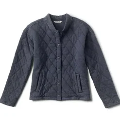 Orvis Sweatshirts|Lived-In Quilted Bomber Jacket Carbon