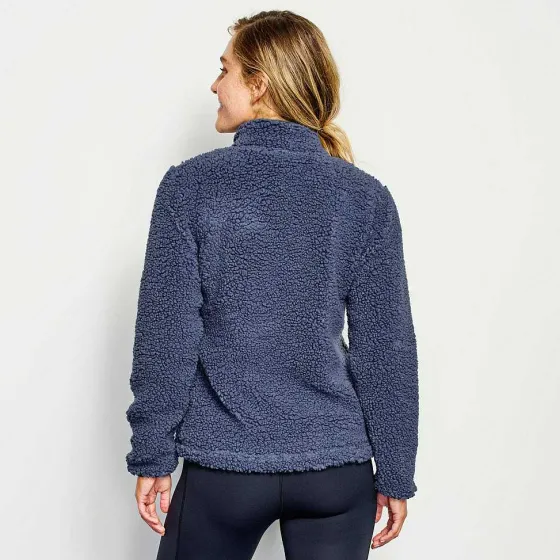 Orvis Fleece|Mad River Sherpa Quarter-Snap Dusk