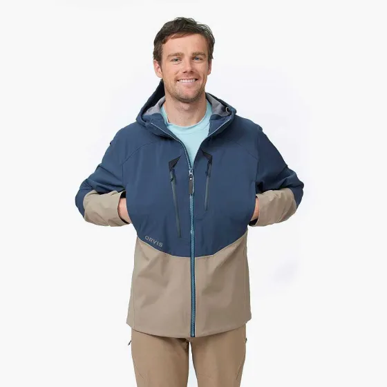 Orvis Jackets|Men'S Pro Fishing Jacket Ink/Brindle