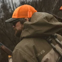 Orvis Hats|Mesh Back Waxed Brim Hat Pheasant