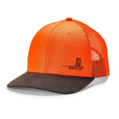 Orvis Hats|Mesh Back Waxed Brim Hat Pheasant