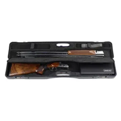 Orvis Field Bags & Luggage|Negrini Lux Universal Shotgun Travel Case Navy Blue