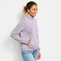 Orvis Sweatshirts|Odyssey Half-Zip Sweatshirt Purple Fog