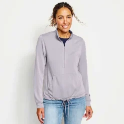 Orvis Sweatshirts|Odyssey Half-Zip Sweatshirt Purple Fog
