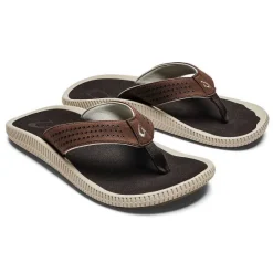 Orvis Sandals|Olukai® Ulele Sandals Brown/Cream