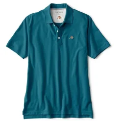 Orvis Shirts|On-The-Fly Polo Blue Lagoon